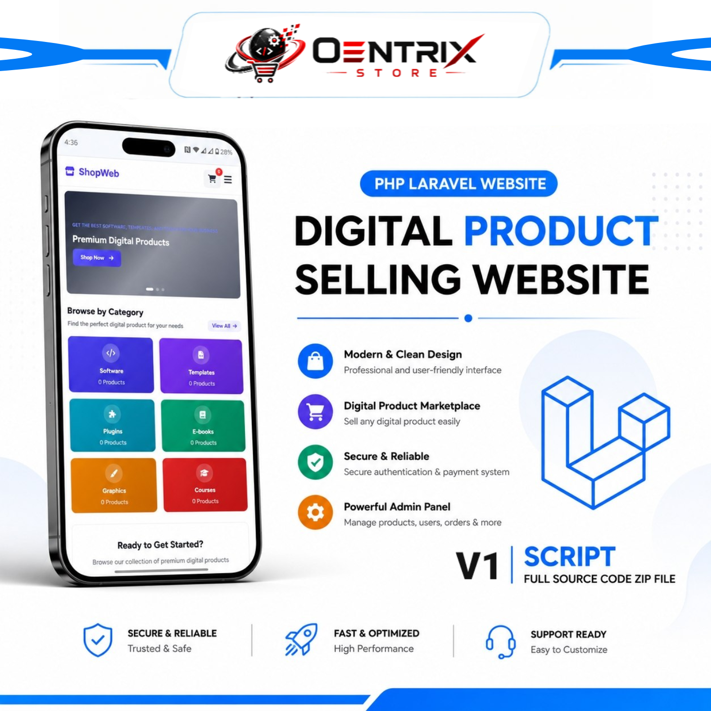 DigiMart v1 - Digital Product Selling Website Script