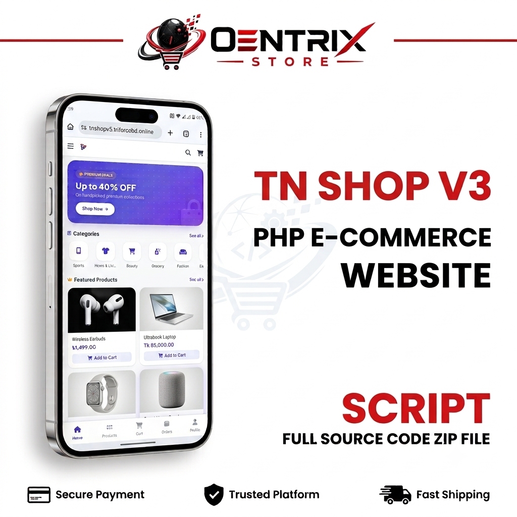 TN SHOP V3 - E-Commerce Web Script