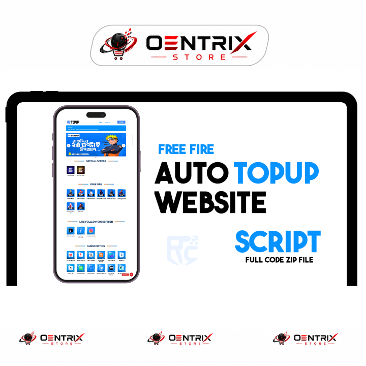 Free Fire Auto Topup Website