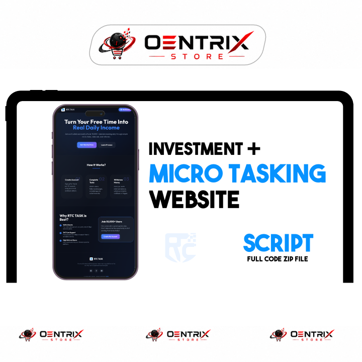 Micro Tasking High Quality Website