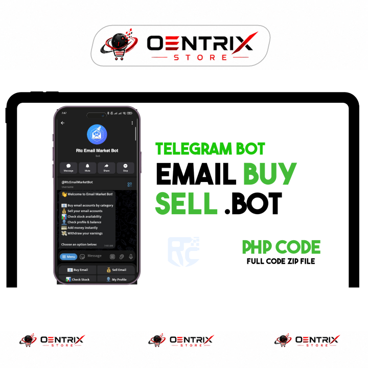 Telegram Email Buy & Sell Bot