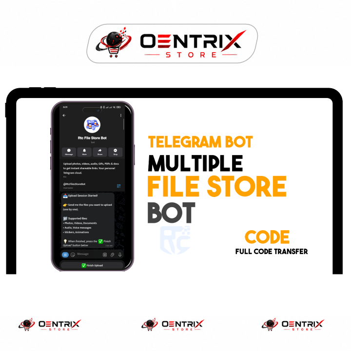 Telegram Multiple File Store Bot 