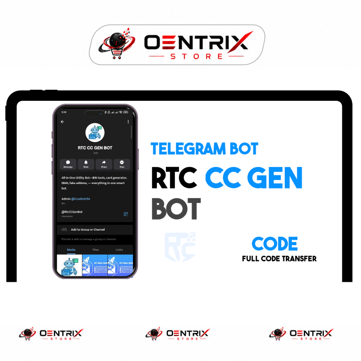 RTC CC GEN - Telegram Bot