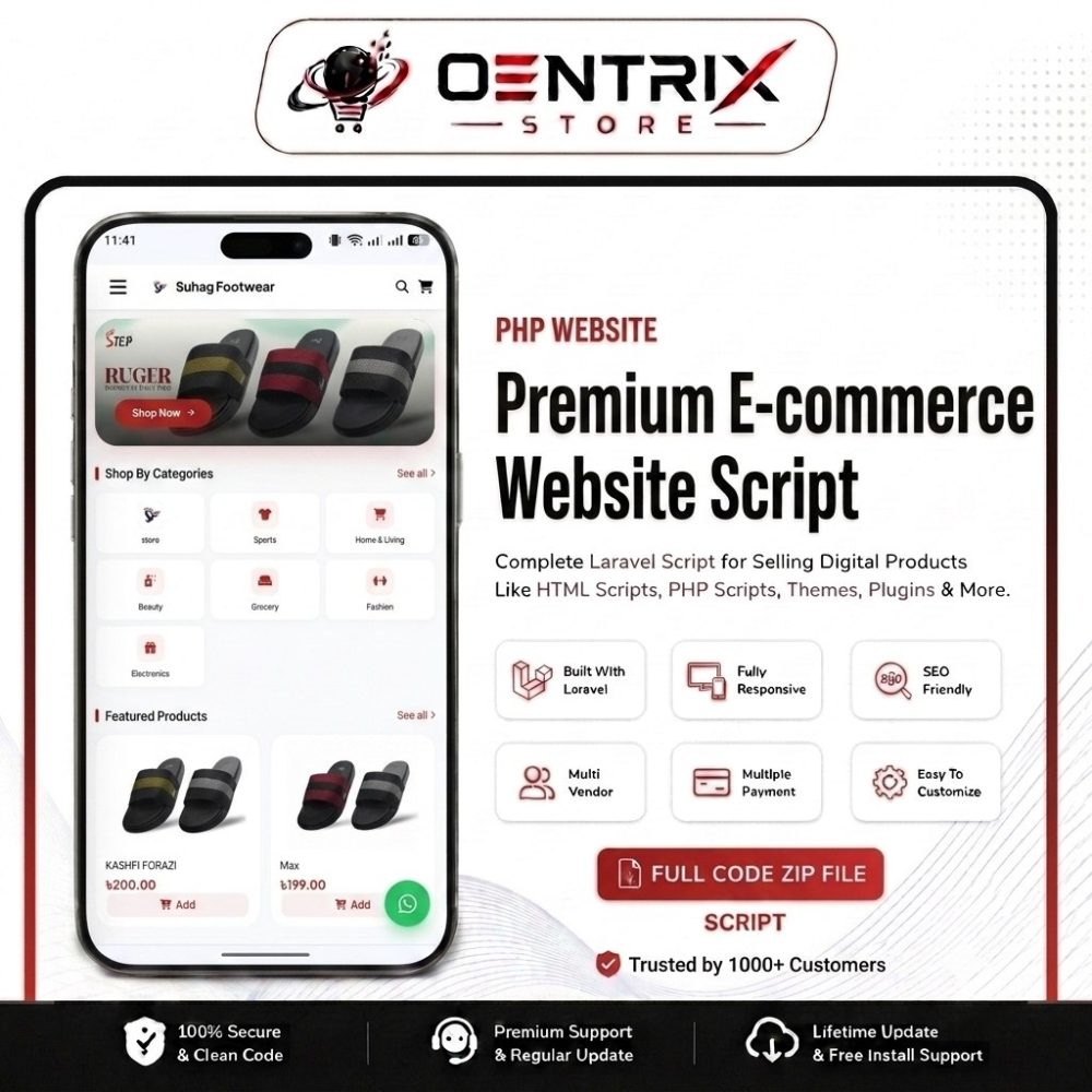 Premium E-Commerce Website Script