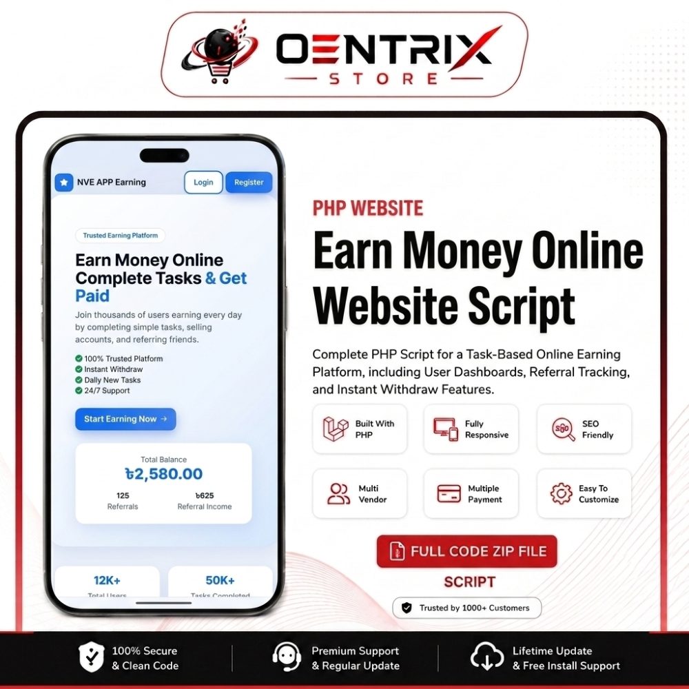 Earning Website – Complete Tasks & Get Paid