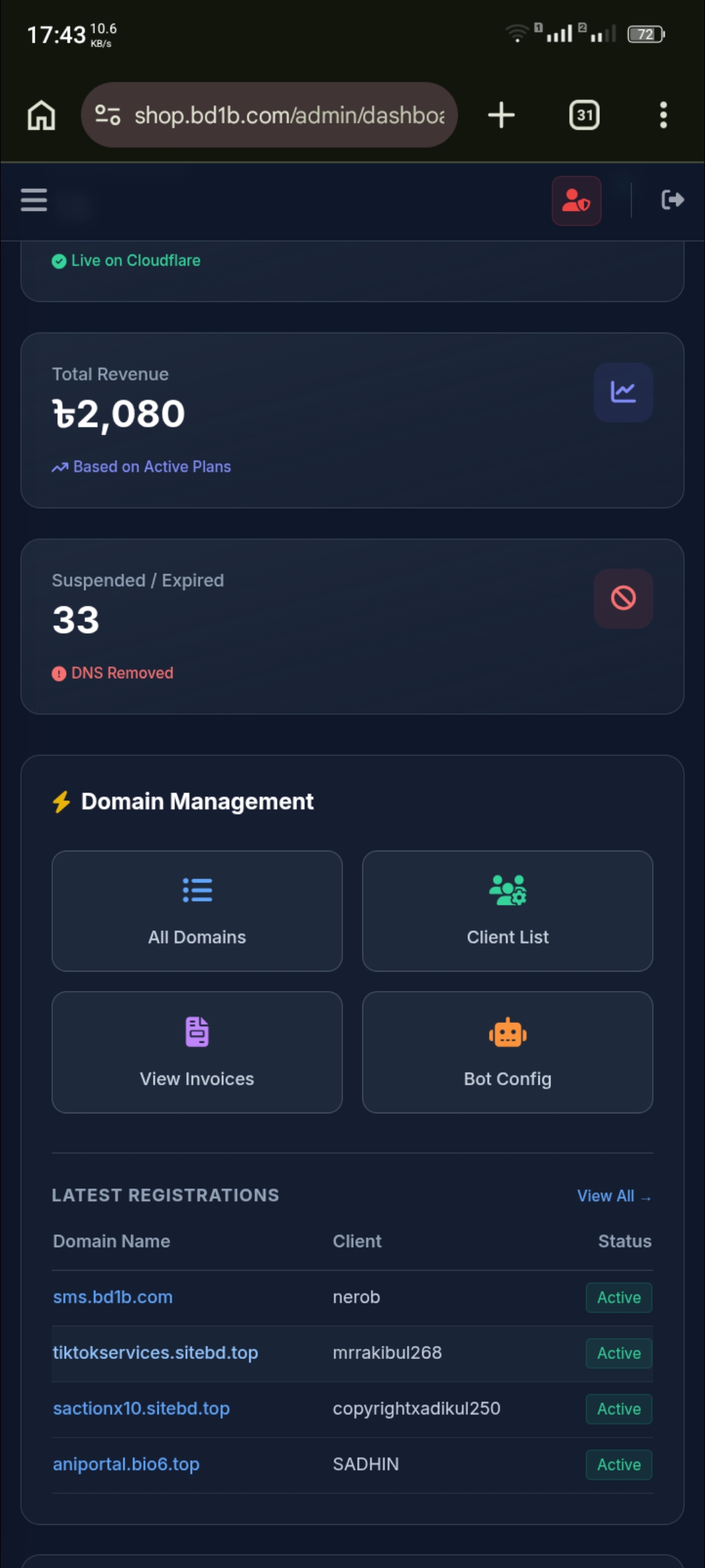 PREMIUM SUBDOMAIN MARKETPLACE SCRIPT gallery image